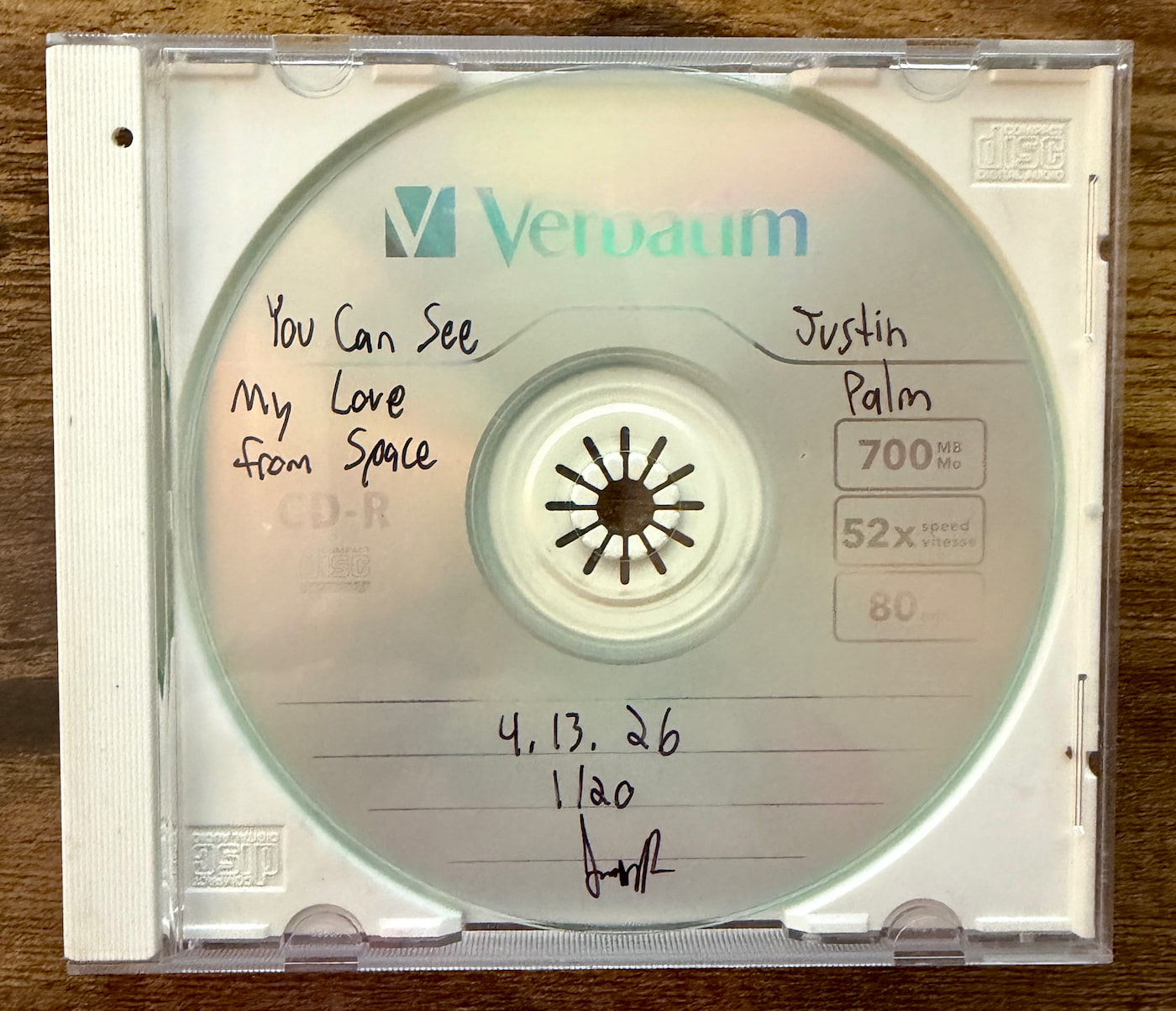 You Can See My Love from Space CD